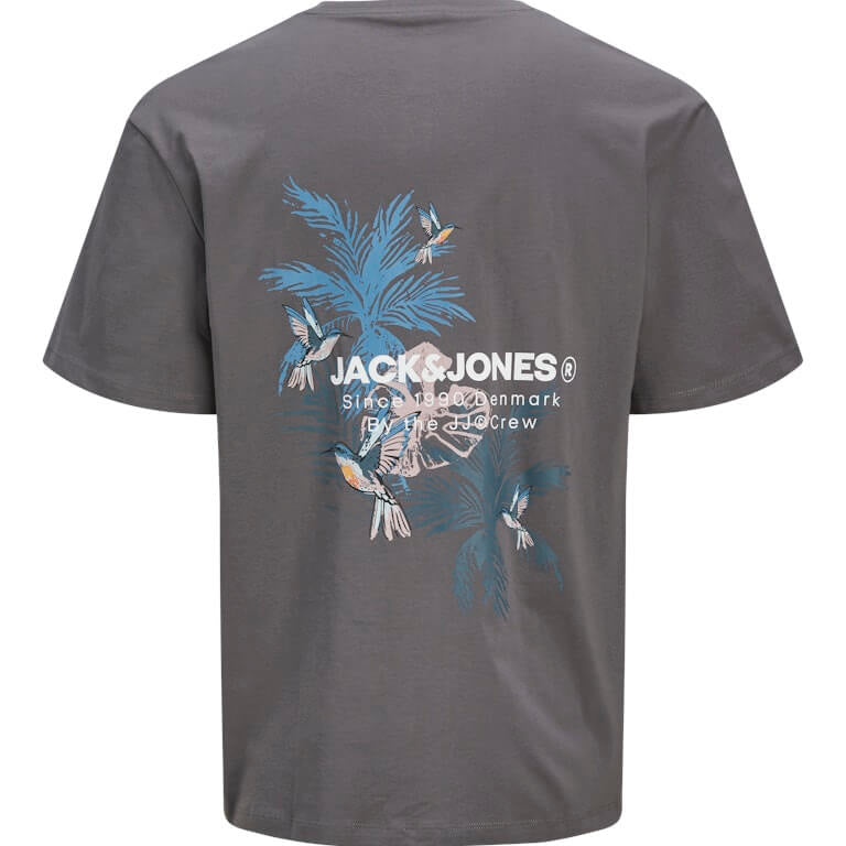 Jack & Jones 1 Pack JJHAWAII Crew Neck 100% Cotton Relaxed Fit T-Shirt