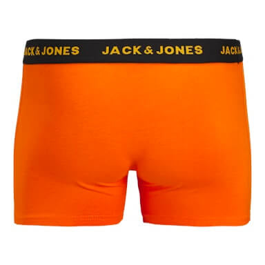 Jack & Jones Jacben 5 Pack Cotton Stretch Solid Trunks - Multi