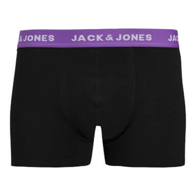 Jack & Jones Jacben 5 Pack Cotton Stretch Solid Trunks - Multi