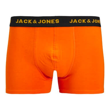 Jack & Jones Jacben 5 Pack Cotton Stretch Solid Trunks - Multi