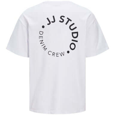 Jack & Jones 1 Pack JJCRINKLE Crew Neck 100% Cotton T-Shirt