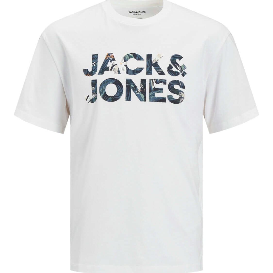 Jack & Jones 3 Pack Bryan Crew Neck T-Shirts - Beige / White / Black