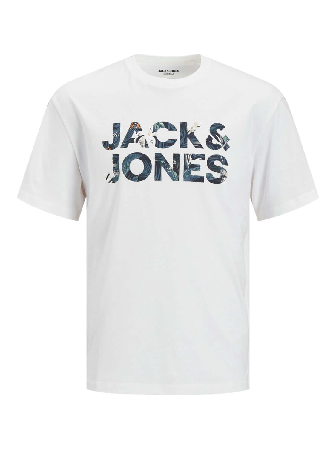 Jack & Jones 3 Pack Bryan Crew Neck T-Shirts - Beige / White / Black
