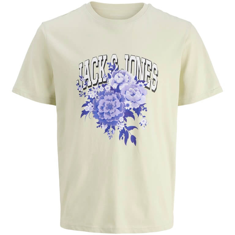Jack & Jones JORAZUR Crew Neck 100% Cotton T-Shirt