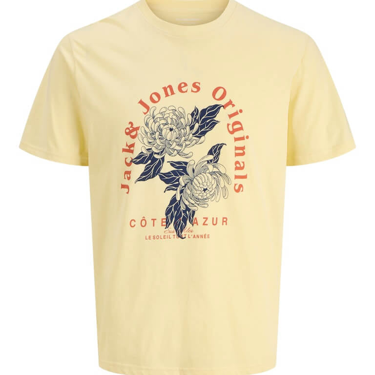 Jack & Jones JORAZUR Crew Neck 100% Cotton T-Shirt