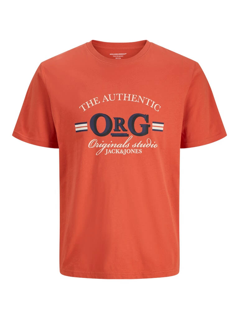 Jack & Jones JORAZUR Crew Neck 100% Cotton T-Shirt
