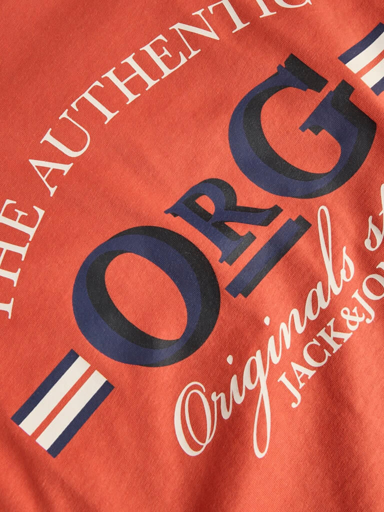 Jack & Jones JORAZUR Crew Neck 100% Cotton T-Shirt