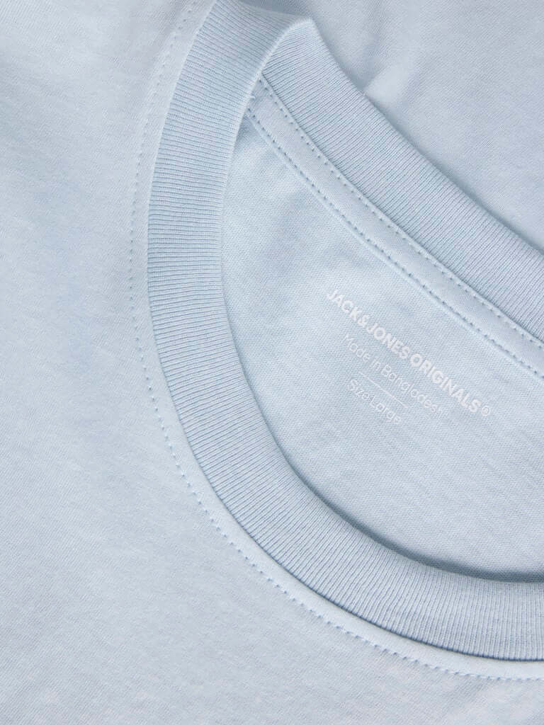 Jack & Jones JORJUKA Crew Neck 100% Cotton T-Shirt - Skyway