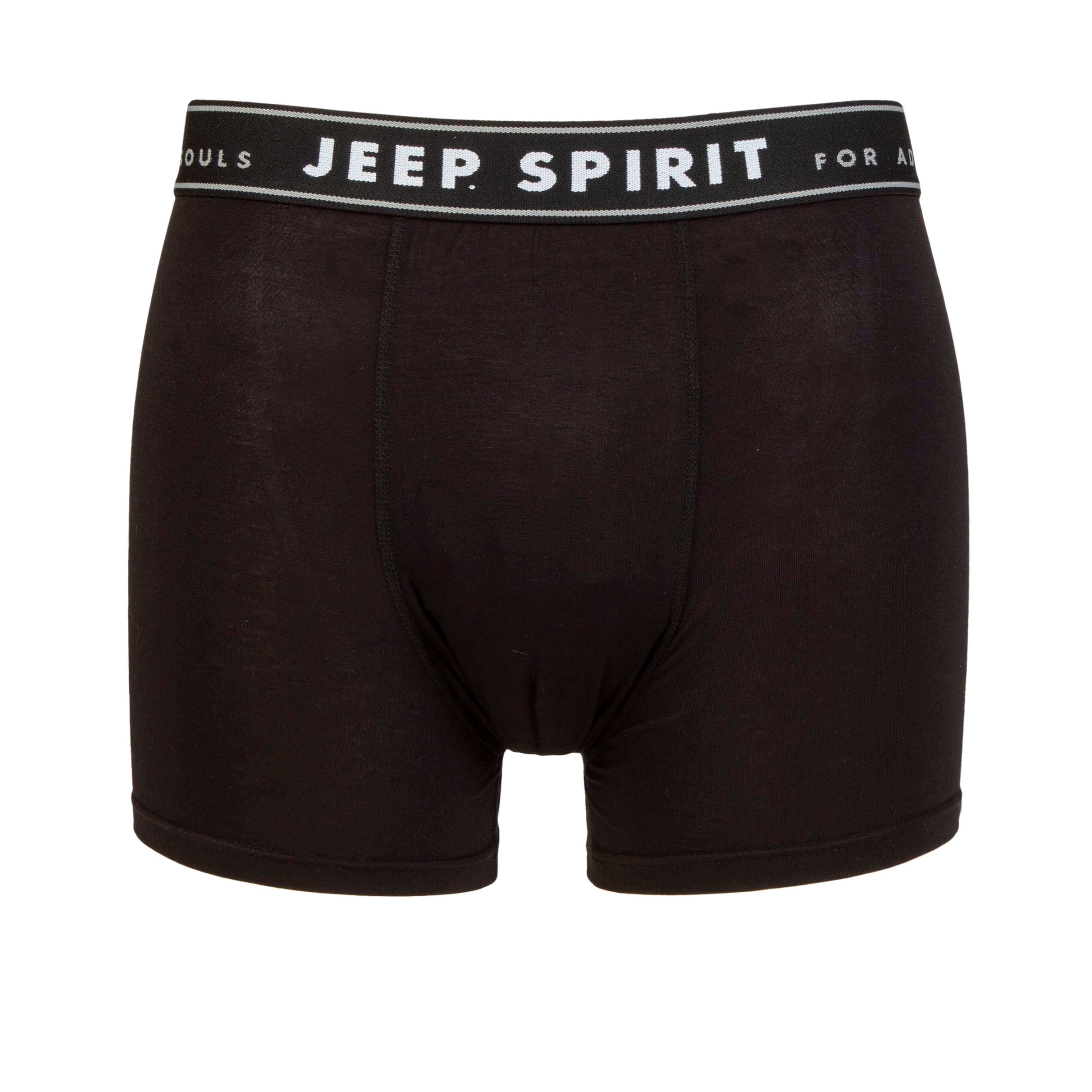 Jeep 2 Pack Men's Camo Print Bamboo Boxers - Fitted Trunks