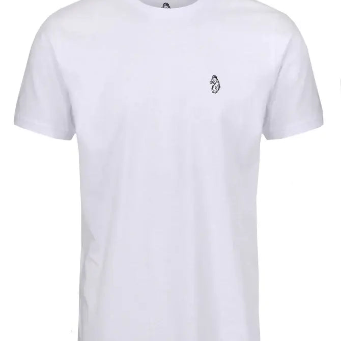 LUKE 1977 Johnys Crew Neck 3 Pack T-Shirt, Navy/Sky/White