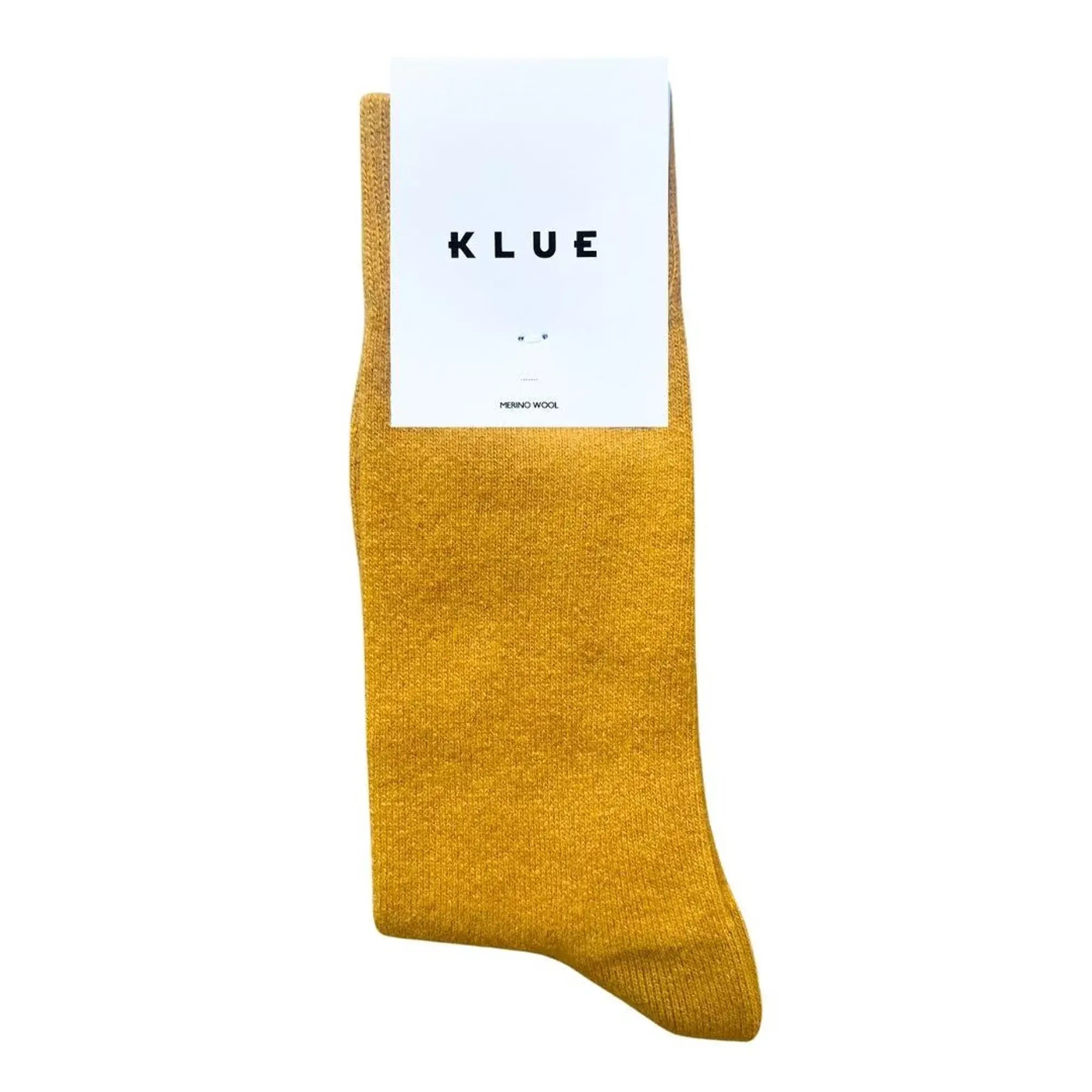 KLUE Merino Wool Socks – Premium Comfort & Warmth | Mustard