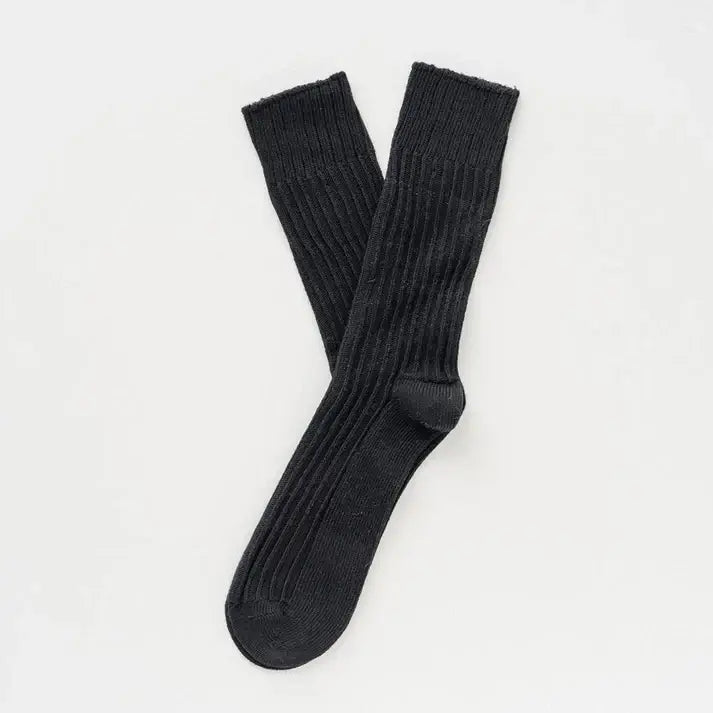 KLUE Men's Organic Cotton Knitted Rib Socks – UK 7.5–11