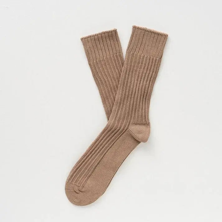 KLUE Men's Organic Cotton Knitted Rib Socks – UK 7.5–11