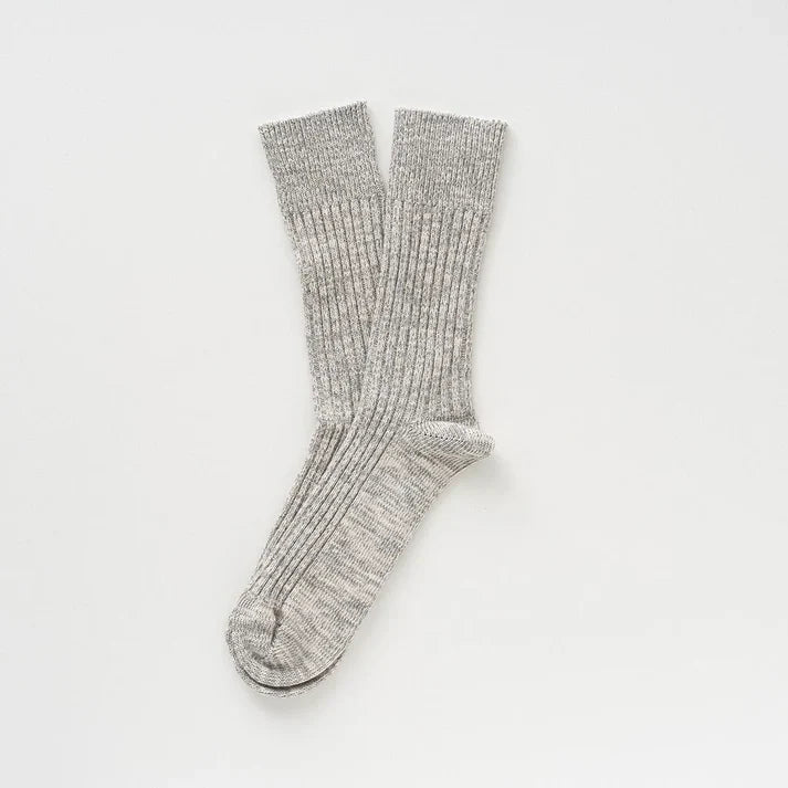 KLUE men's cotton melange socks blue - Blue - UK 7.5-11
