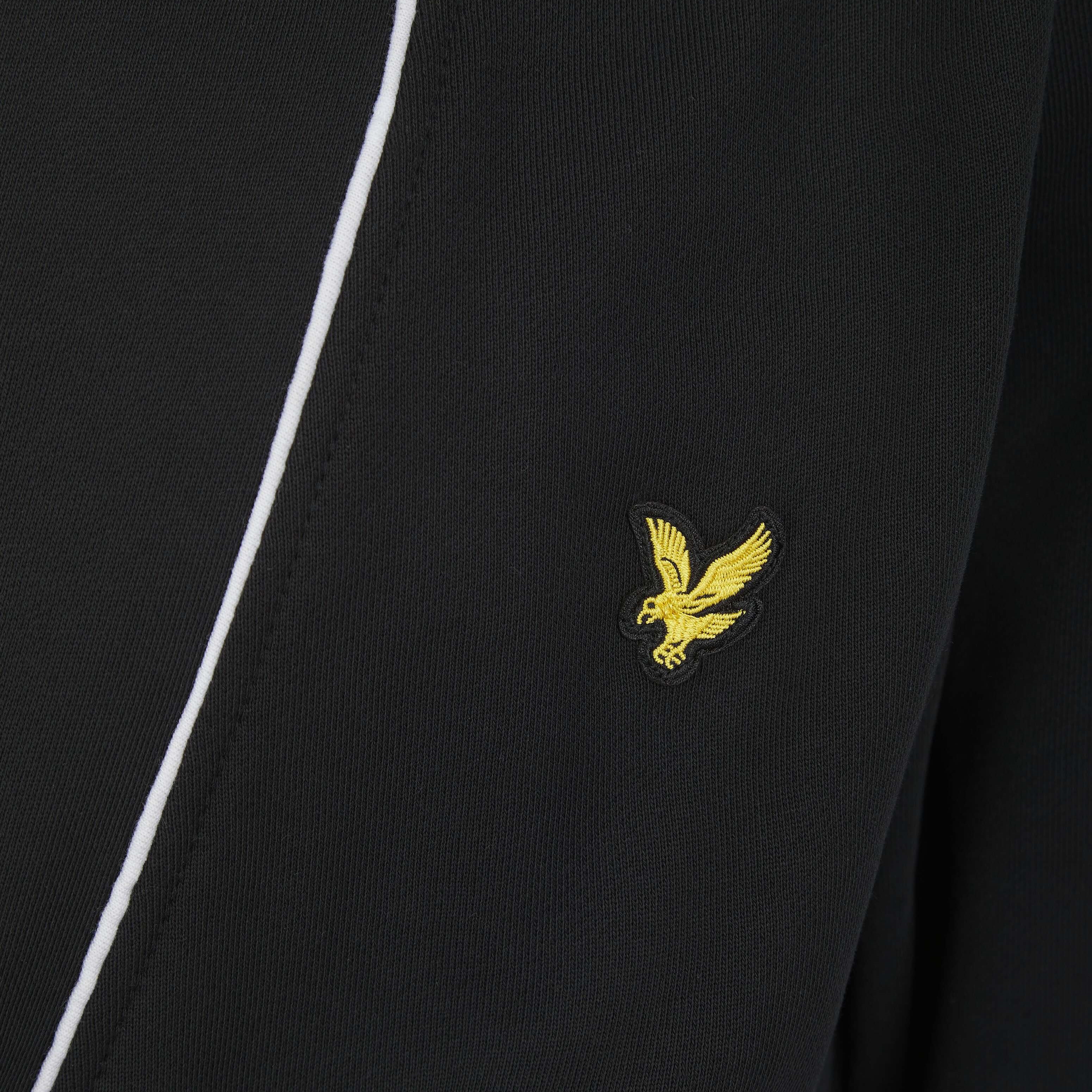 Lyle & Scott Men’s Kobe Classic Kimono Bathrobe - Black