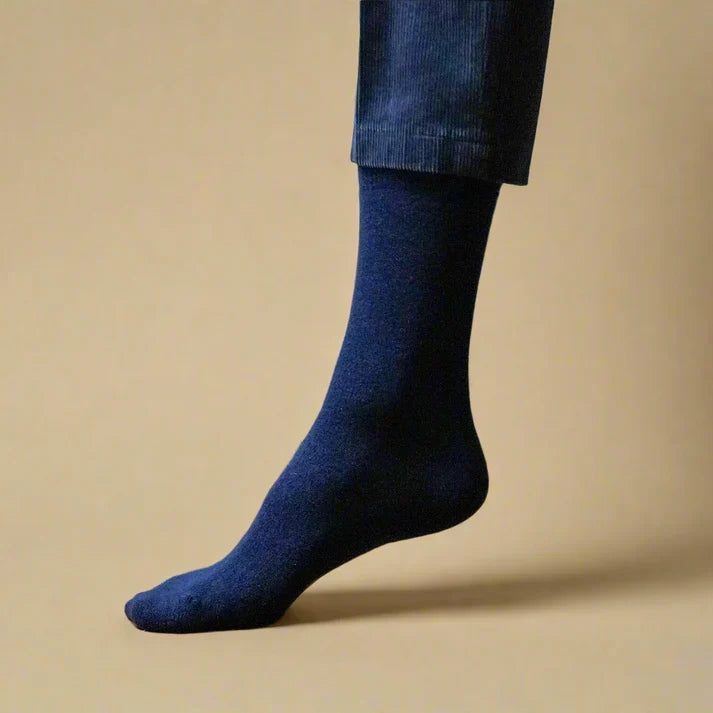 KLUE men's merino wool socks - Navy - UK 7.5-11