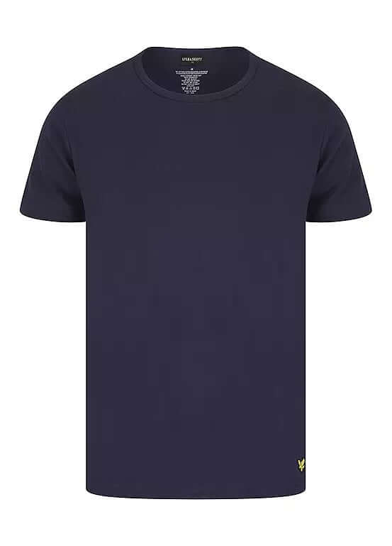 Lyle & Scott Kyle Shorts Lounge Set - Peacoat / Ruby Wine