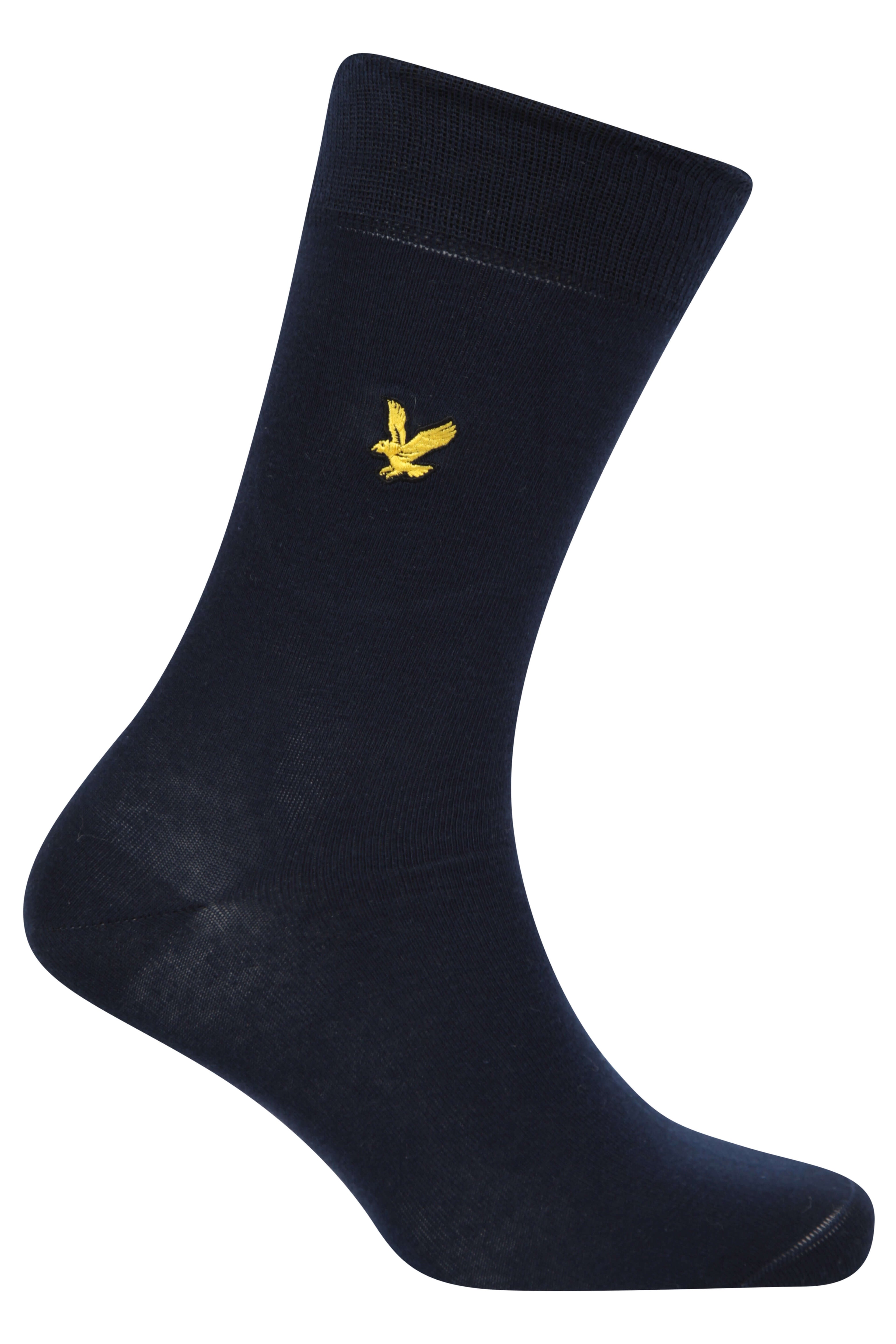 Lyle & Scott 5 Pack Dress Socks - Black/Peacoat/Grey/Charcoal