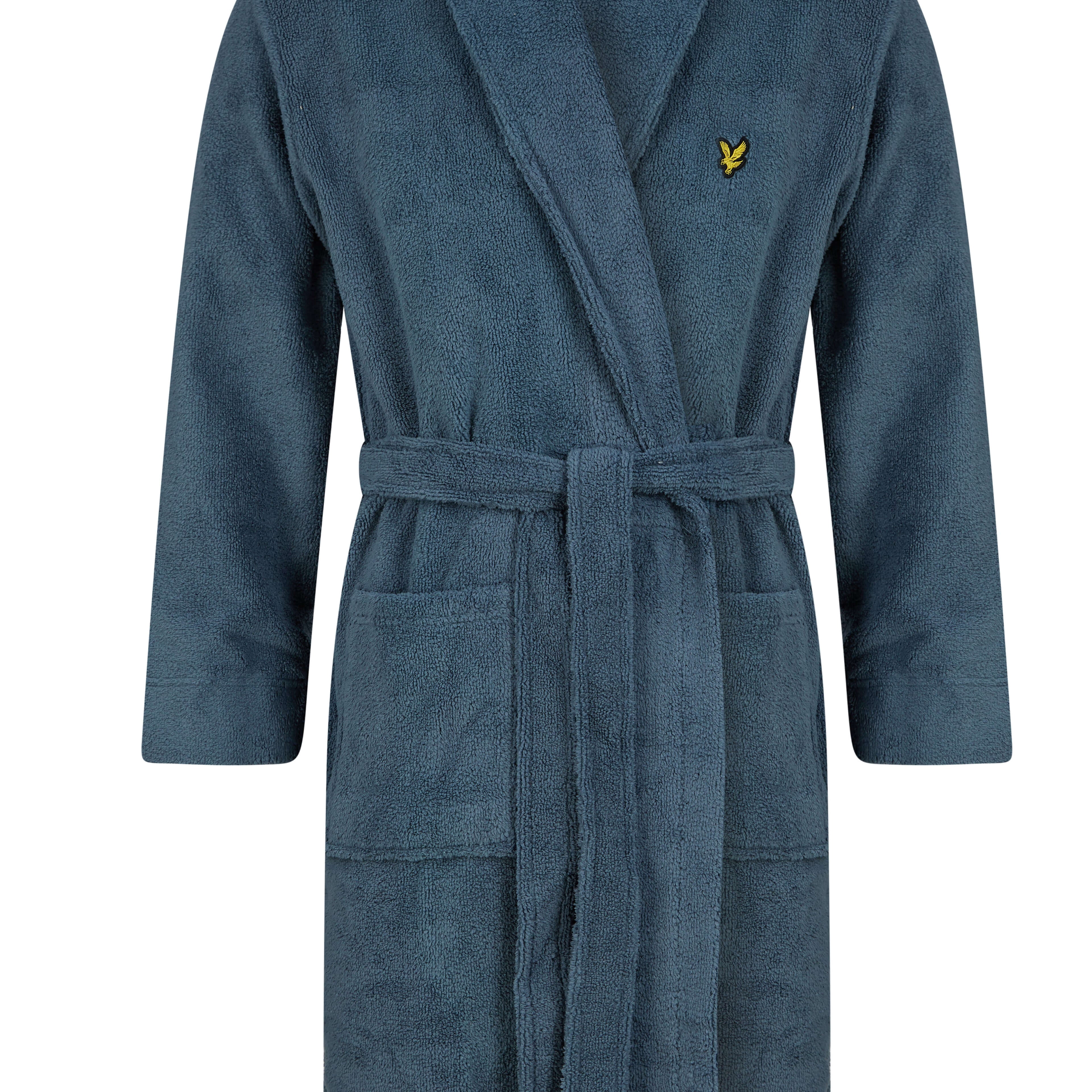 Lyle & Scott Lucas Bathrobe - Blue