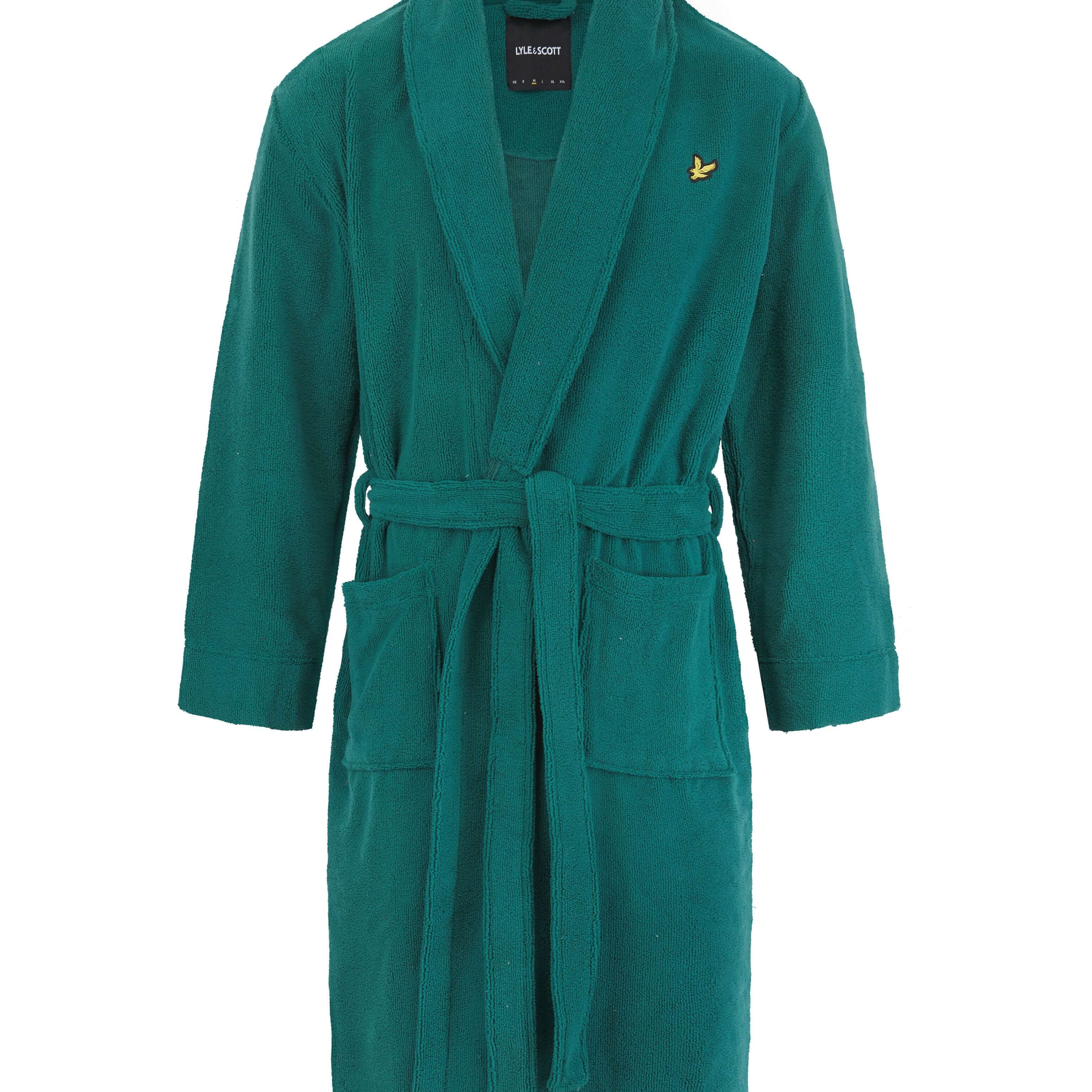 Lyle & Scott Lucas Bathrobe - Bayberry