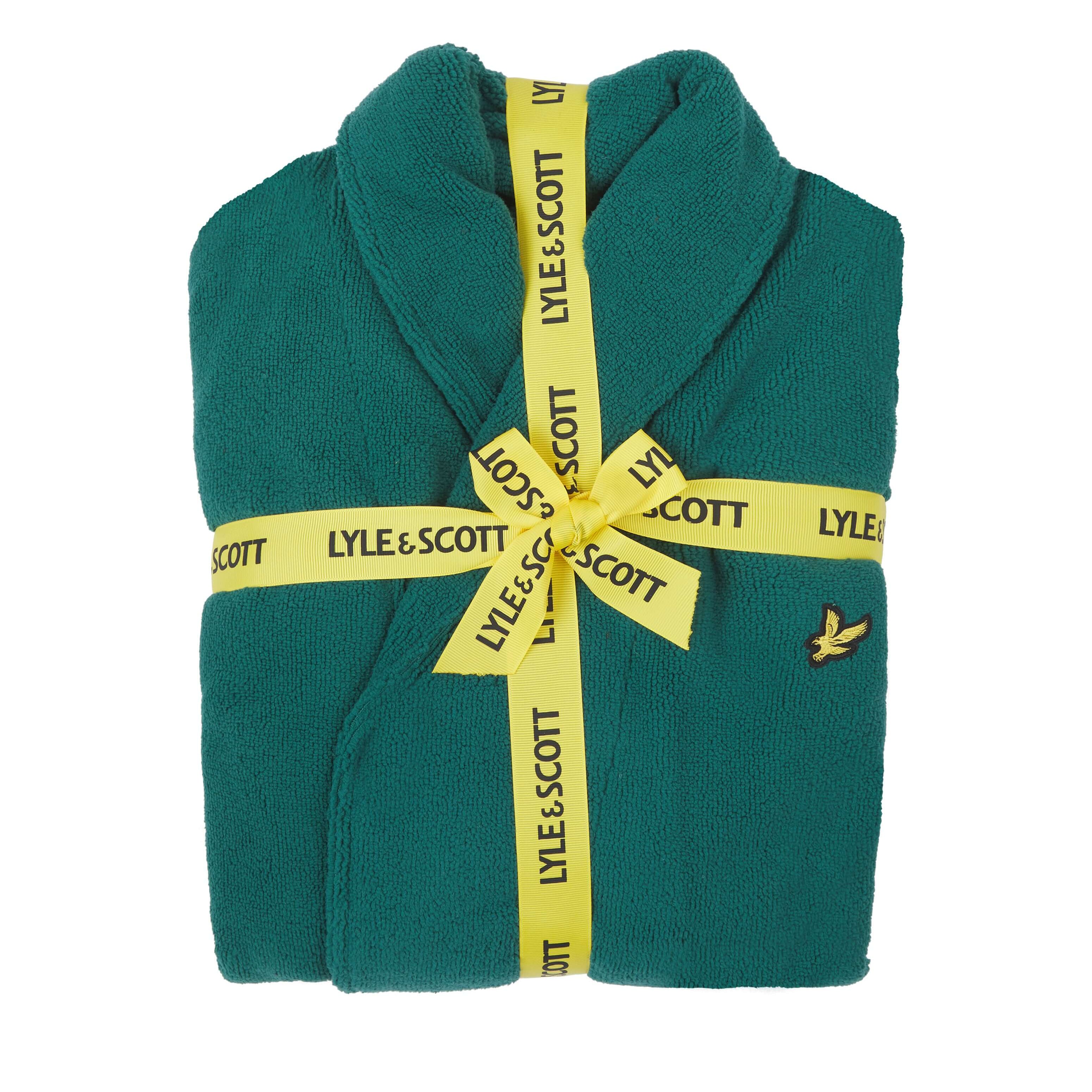 Lyle & Scott Lucas Bathrobe - Bayberry