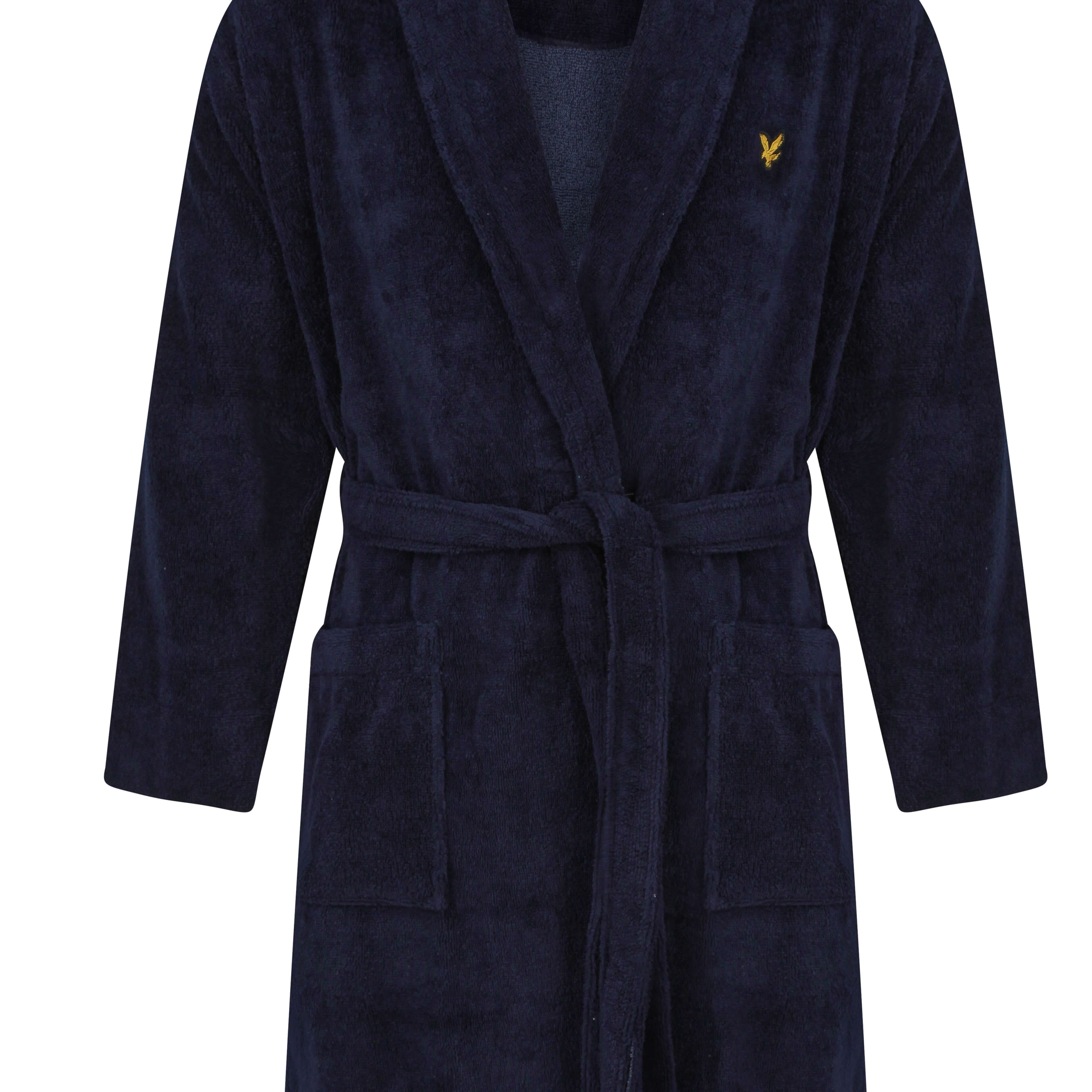 Lyle & Scott Lucas Bathrobe - Peacoat