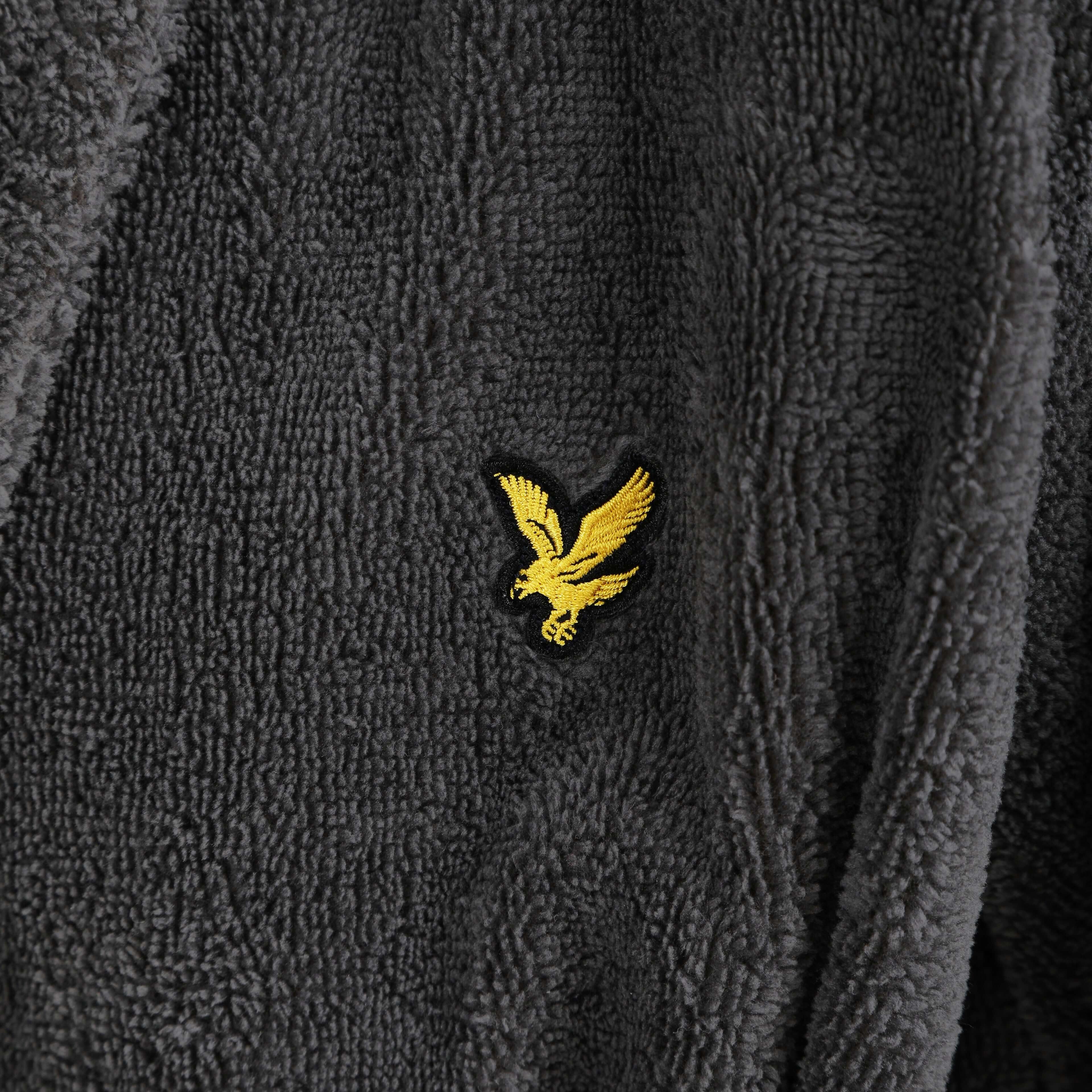Lyle & Scott Lucas Bathrobe - Granite Grey