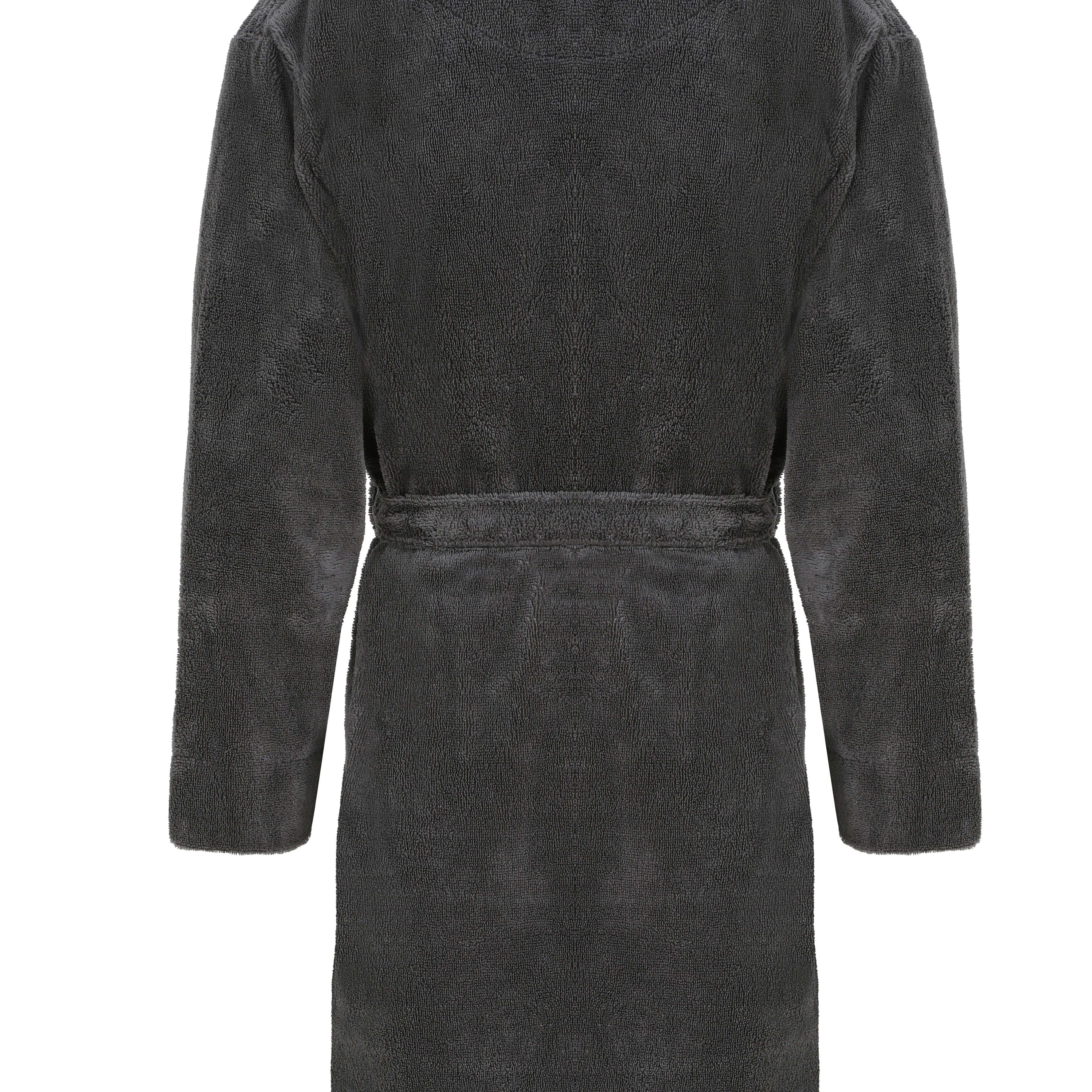 Lyle & Scott Lucas Bathrobe - Granite Grey