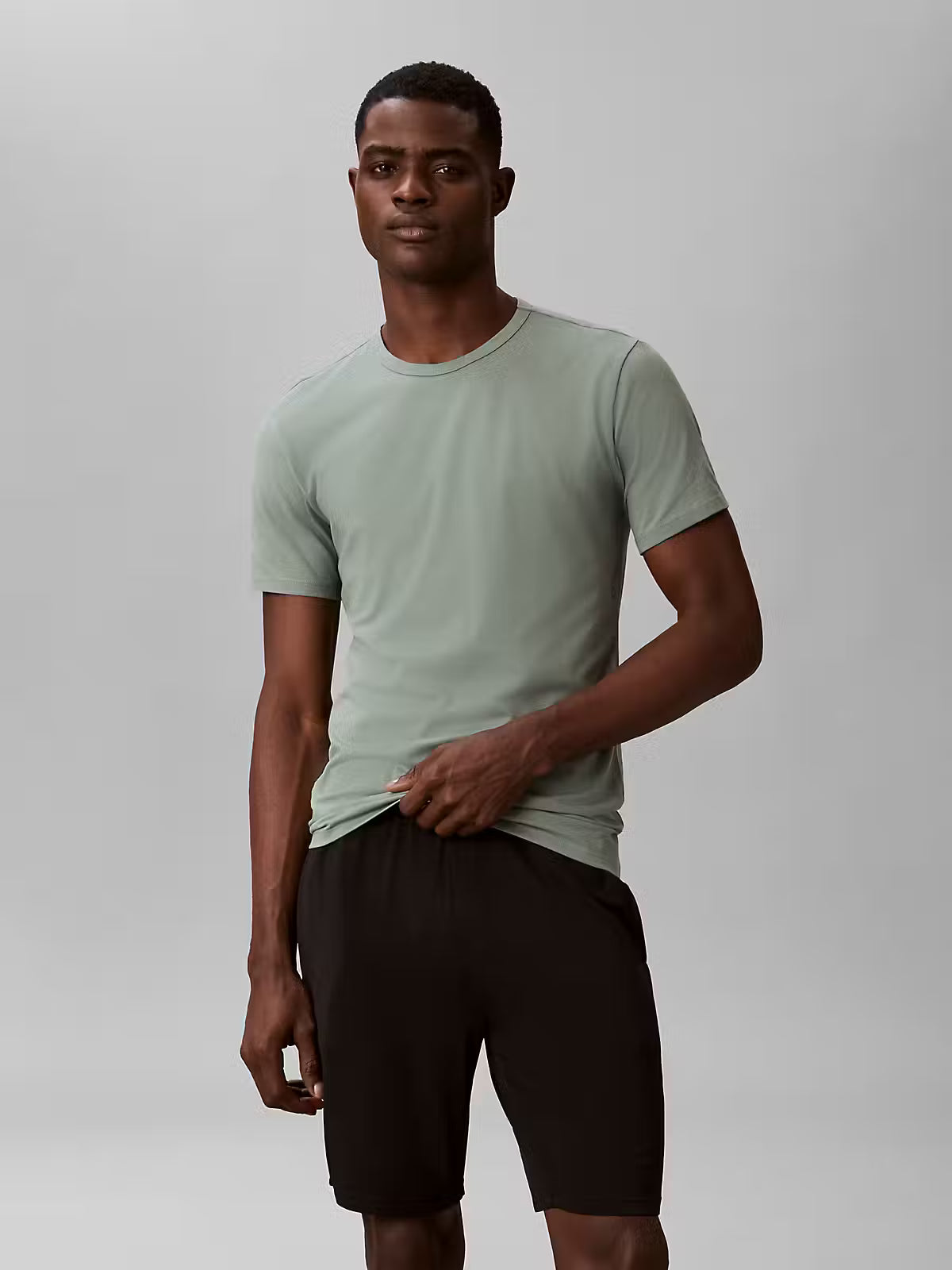 Calvin Klein 3 Pack Slim Fit T-Shirts | Cotton Stretch Crew Neck Essentials