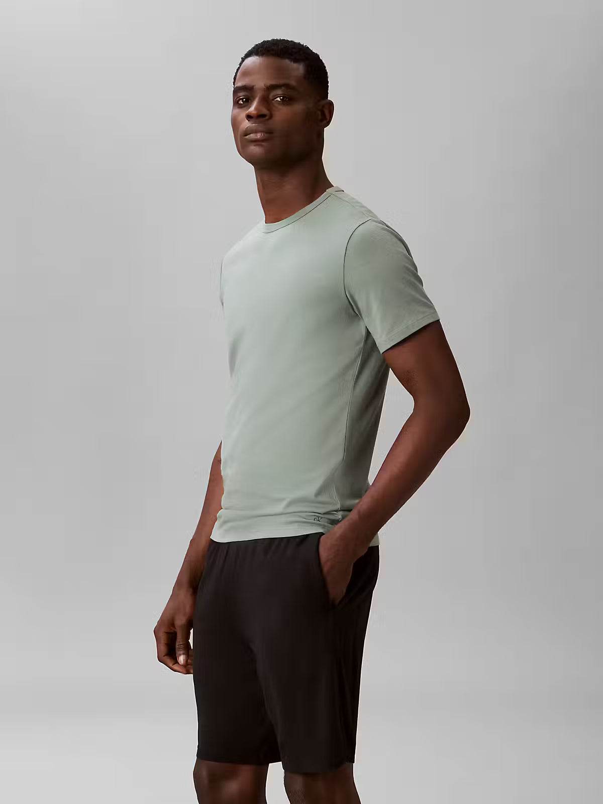 Calvin Klein 3 Pack Slim Fit T-Shirts | Cotton Stretch Crew Neck Essentials