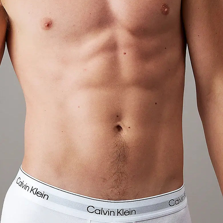 Calvin Klein 3 Pack Icon Cotton Stretch Briefs - White