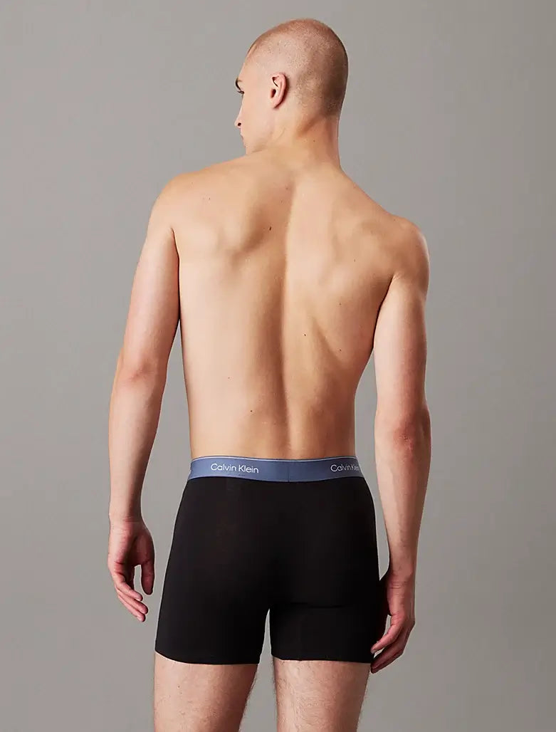 Calvin Klein 5 Pack Boxer Briefs – ICON Cotton Stretch, Black - Multi
