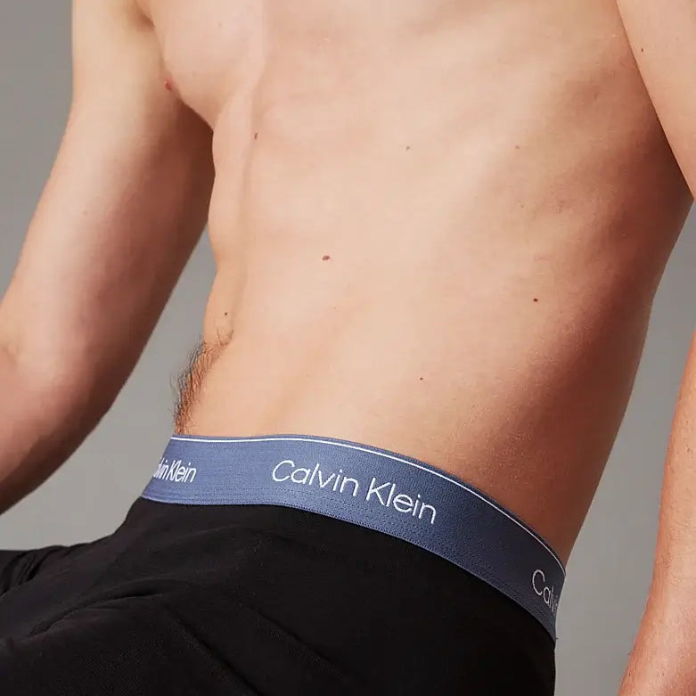 Calvin Klein 5 Pack Boxer Briefs – ICON Cotton Stretch, Black - Multi
