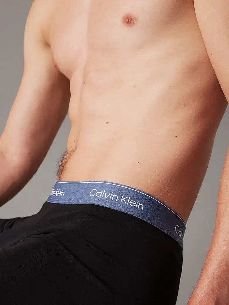 Calvin Klein 5 Pack Boxer Briefs – ICON Cotton Stretch, Black - Multi