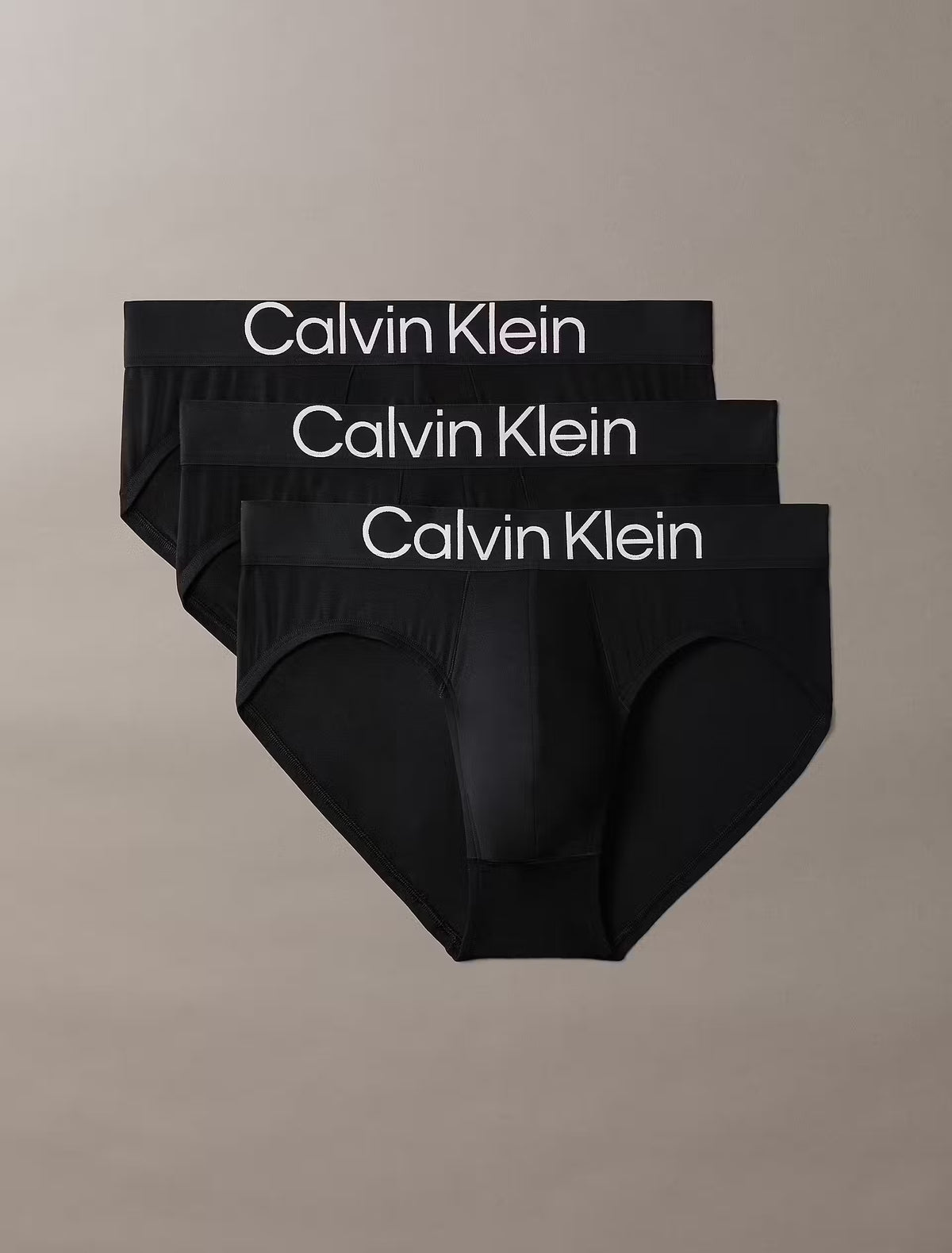 Calvin Klein Ultra Soft Lyocell 3 Pack Hip Briefs Black UB1 – 3-pack main image