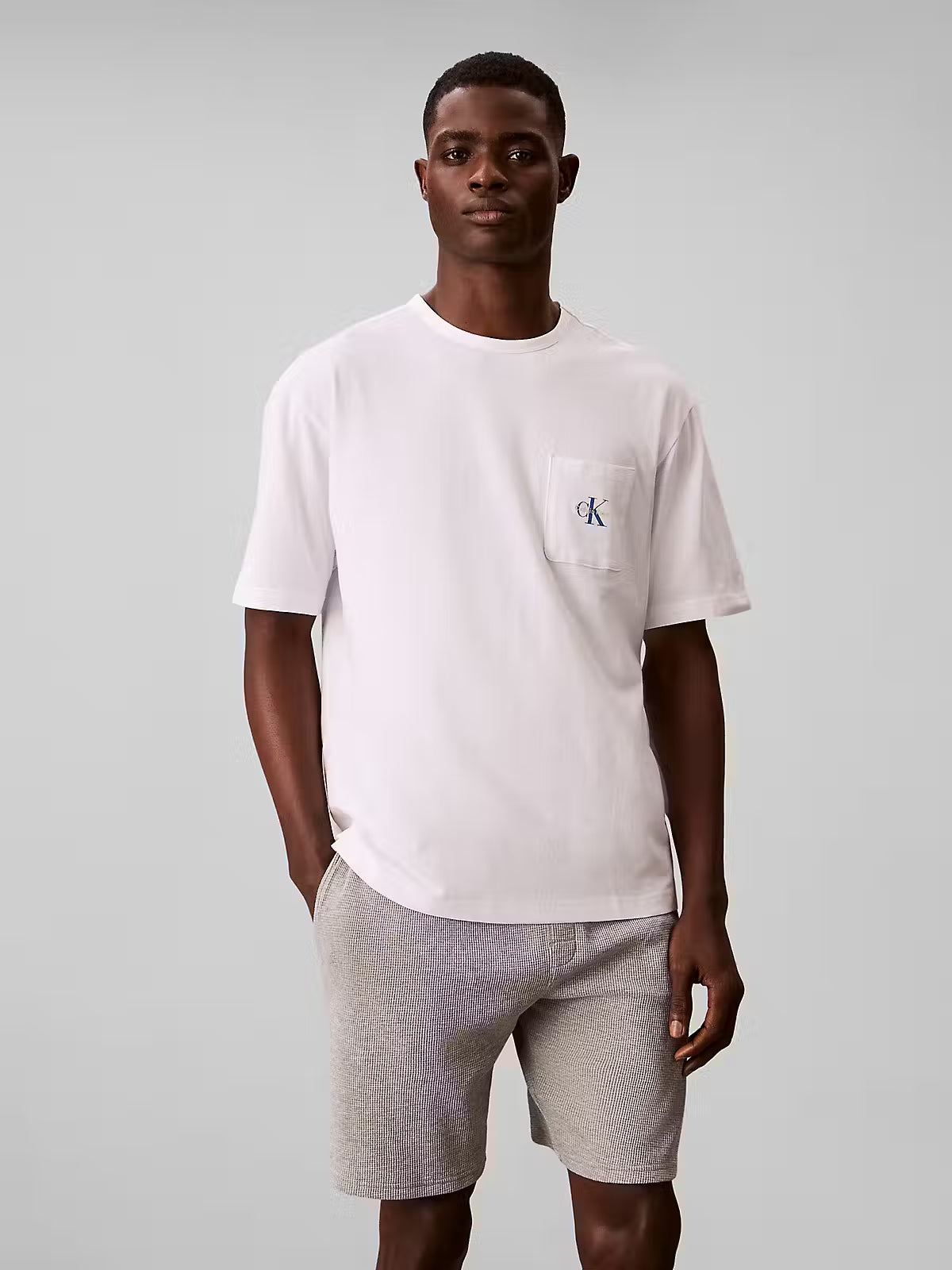 Calvin Klein Icon Cotton Stretch Pyjama Top – Relaxed Fit