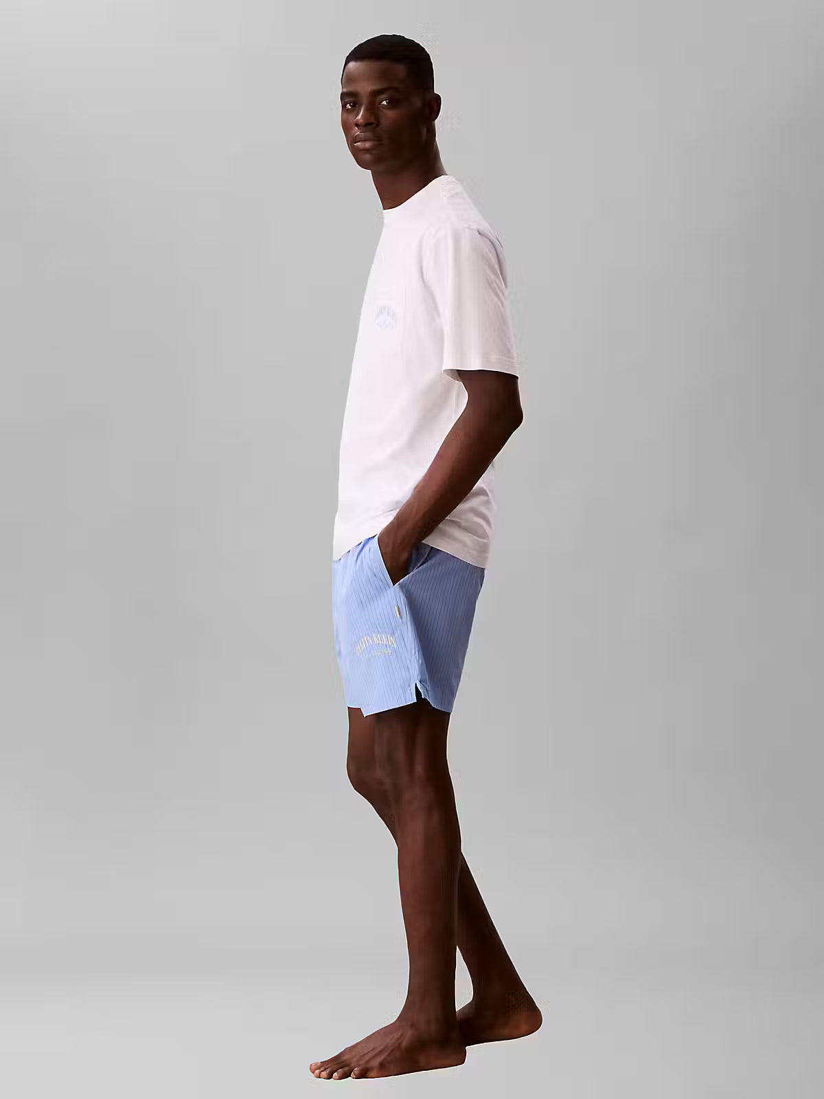 Calvin Klein Cotton Crest Logo Pyjama Set – 2 Piece Loungewear