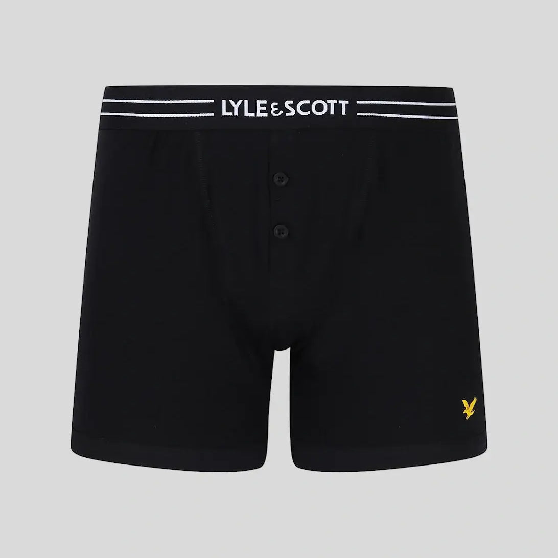 Lyle & Scott 3 Pack Lewis Men's Button Fly Boxer Briefs