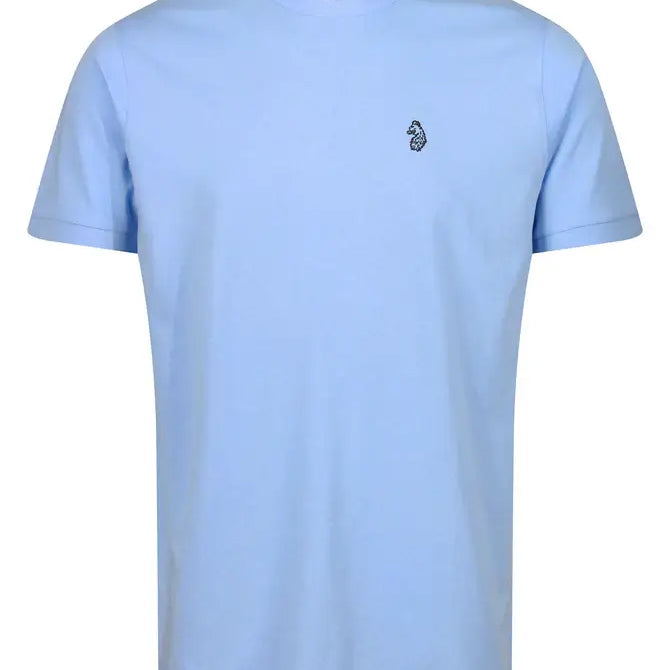 LUKE 1977 Johnys Crew Neck 3 Pack T-Shirt, Navy/Sky/White