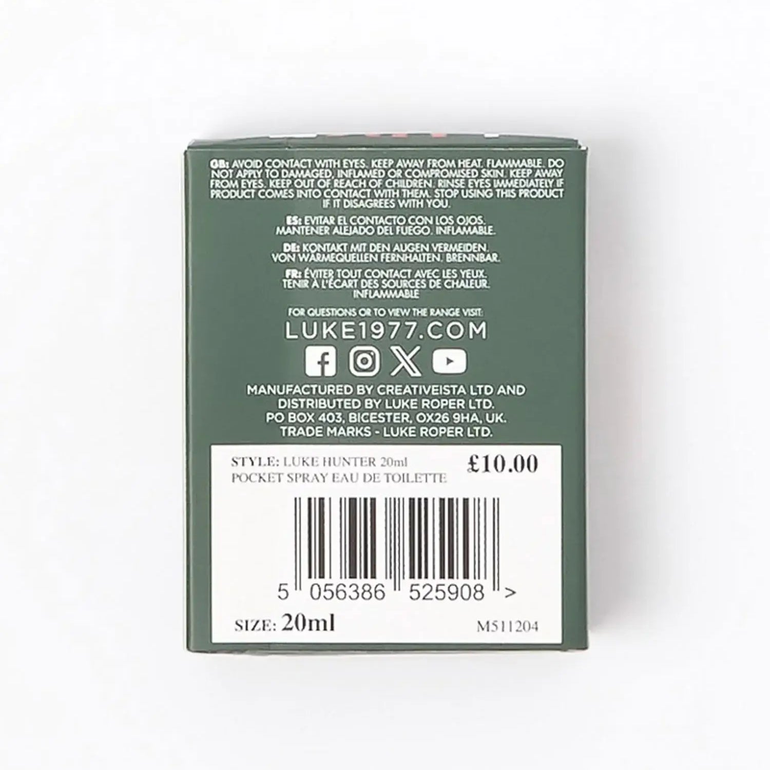 Luke Pocket Spray - Hunter