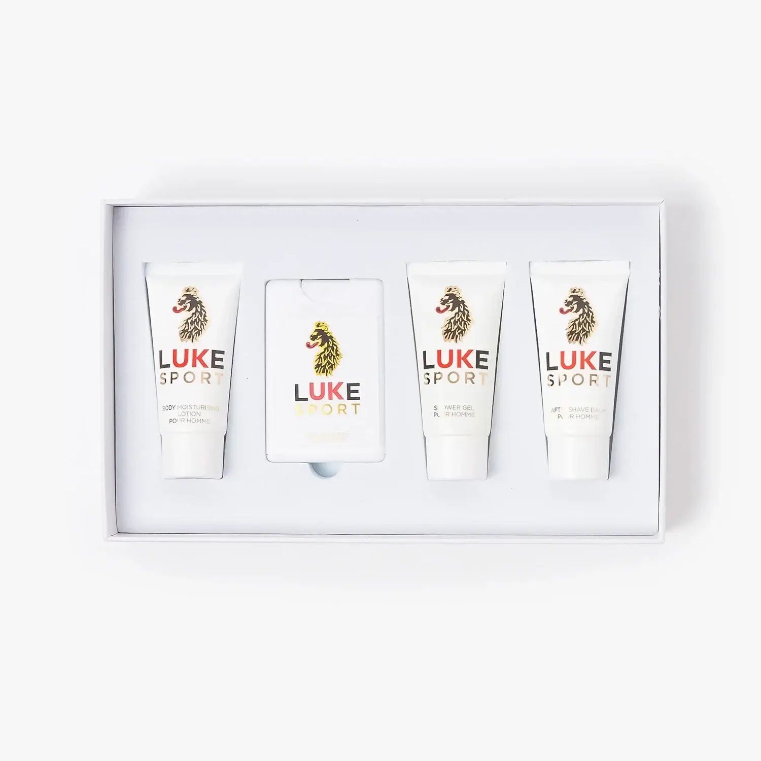 LUKE Sport 4-Piece Travel Set | Men’s Grooming & Fragrance Kit