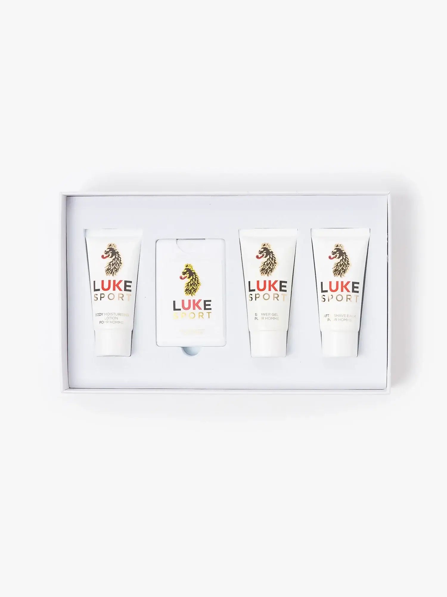 LUKE Sport 4-Piece Travel Set | Men’s Grooming & Fragrance Kit