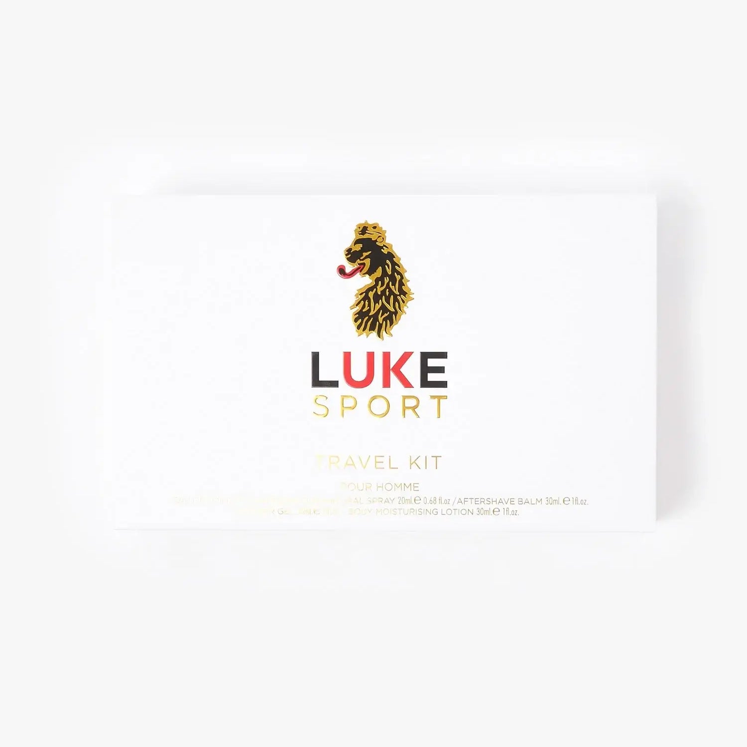 LUKE Sport 4-Piece Travel Set | Men’s Grooming & Fragrance Kit