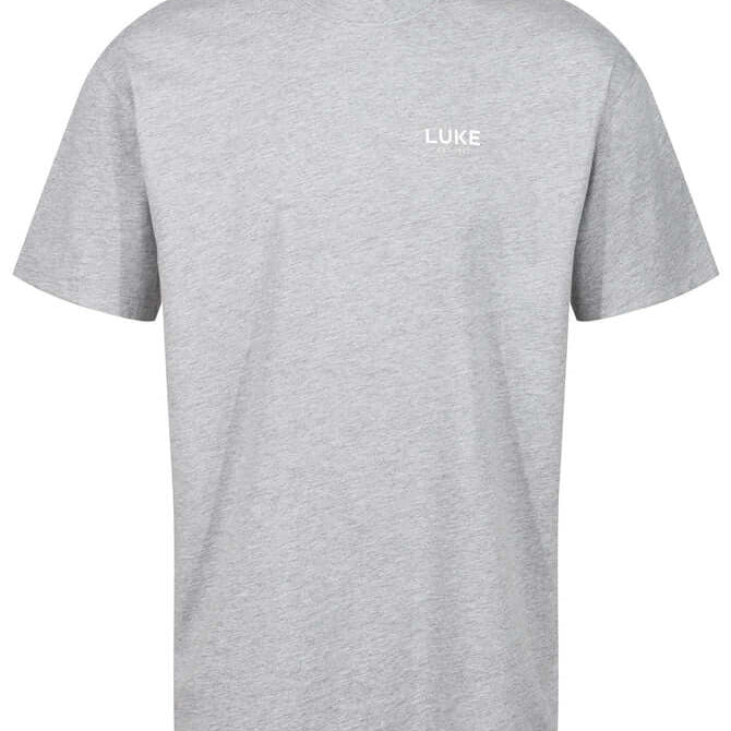 Luke 1977 Exquisite Relaxed Fit T-Shirt - Mid Marl Grey