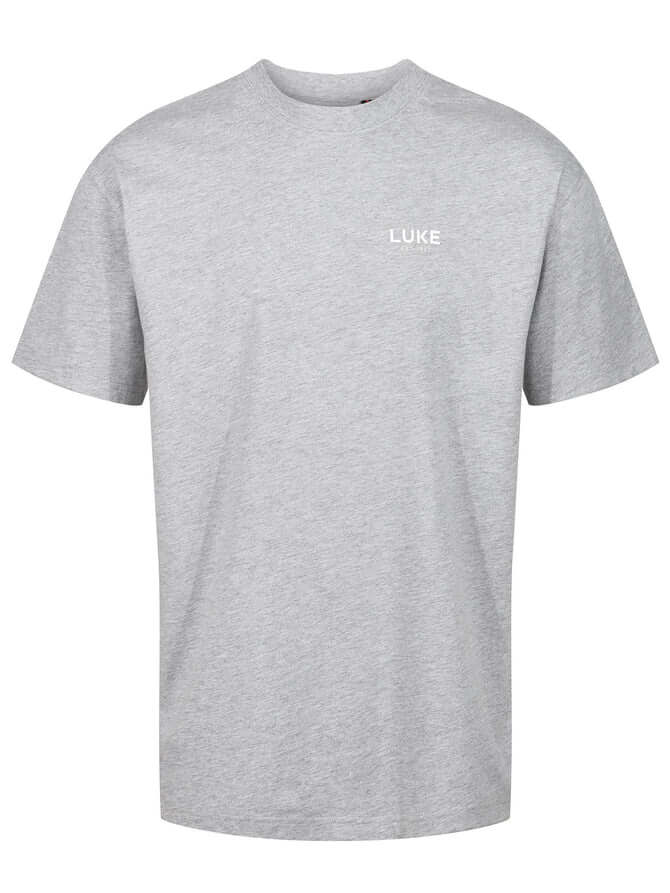 Luke 1977 Exquisite Relaxed Fit T-Shirt - Mid Marl Grey