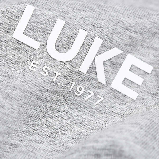 Luke 1977 Exquisite Relaxed Fit T-Shirt - Mid Marl Grey