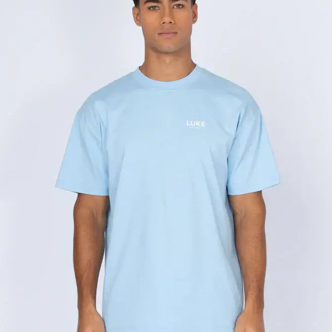 Luke 1977 Exquisite Relaxed Fit T-Shirt - Sky Blue