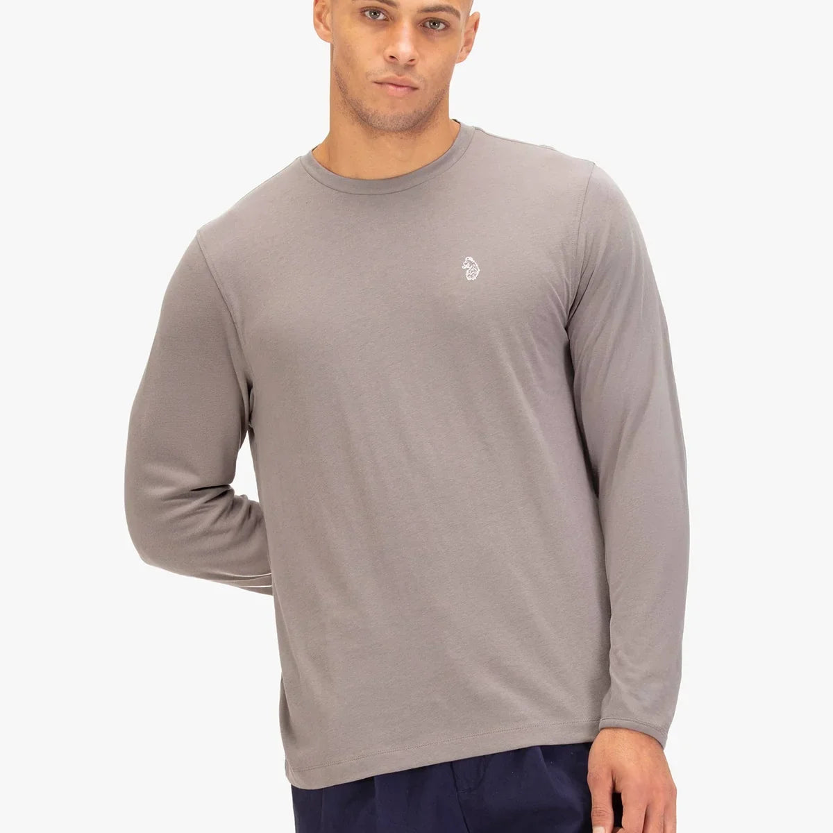 LUKE 1977 Johnys long sleeve T-shirt - Concrete