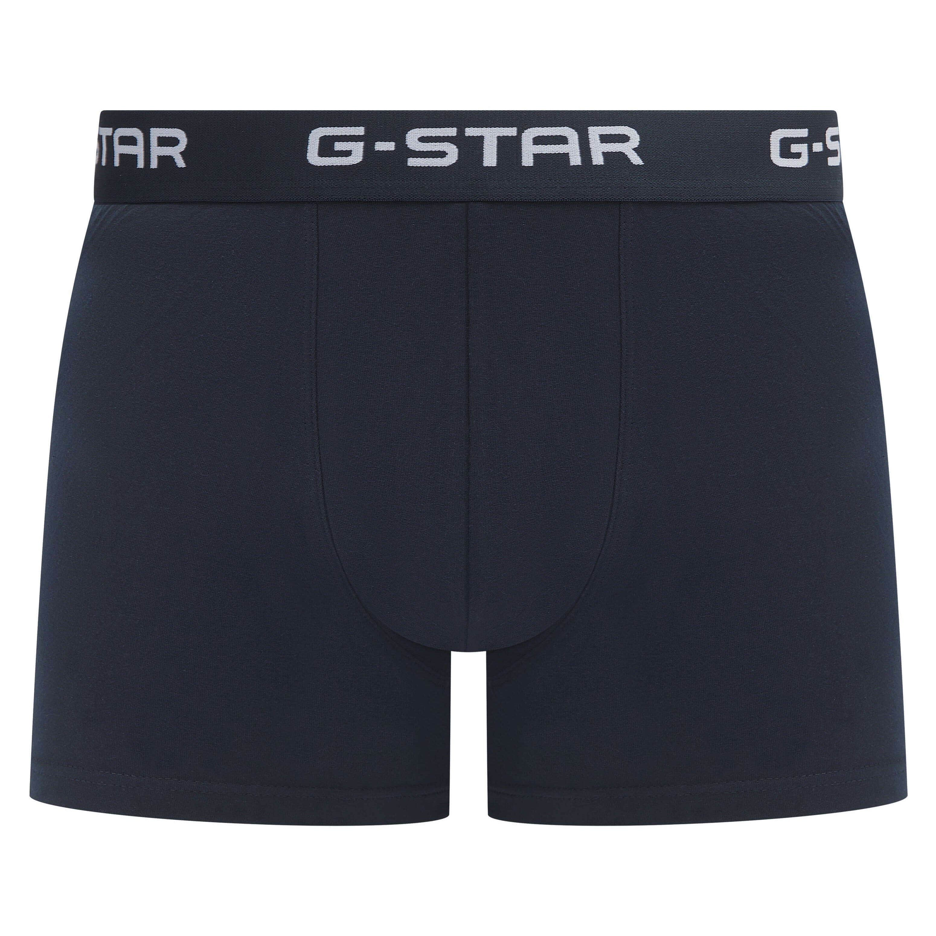 G-Star Men’s 5 Pack Cotton Stretch Trunks – Multi, Comfort Fit
