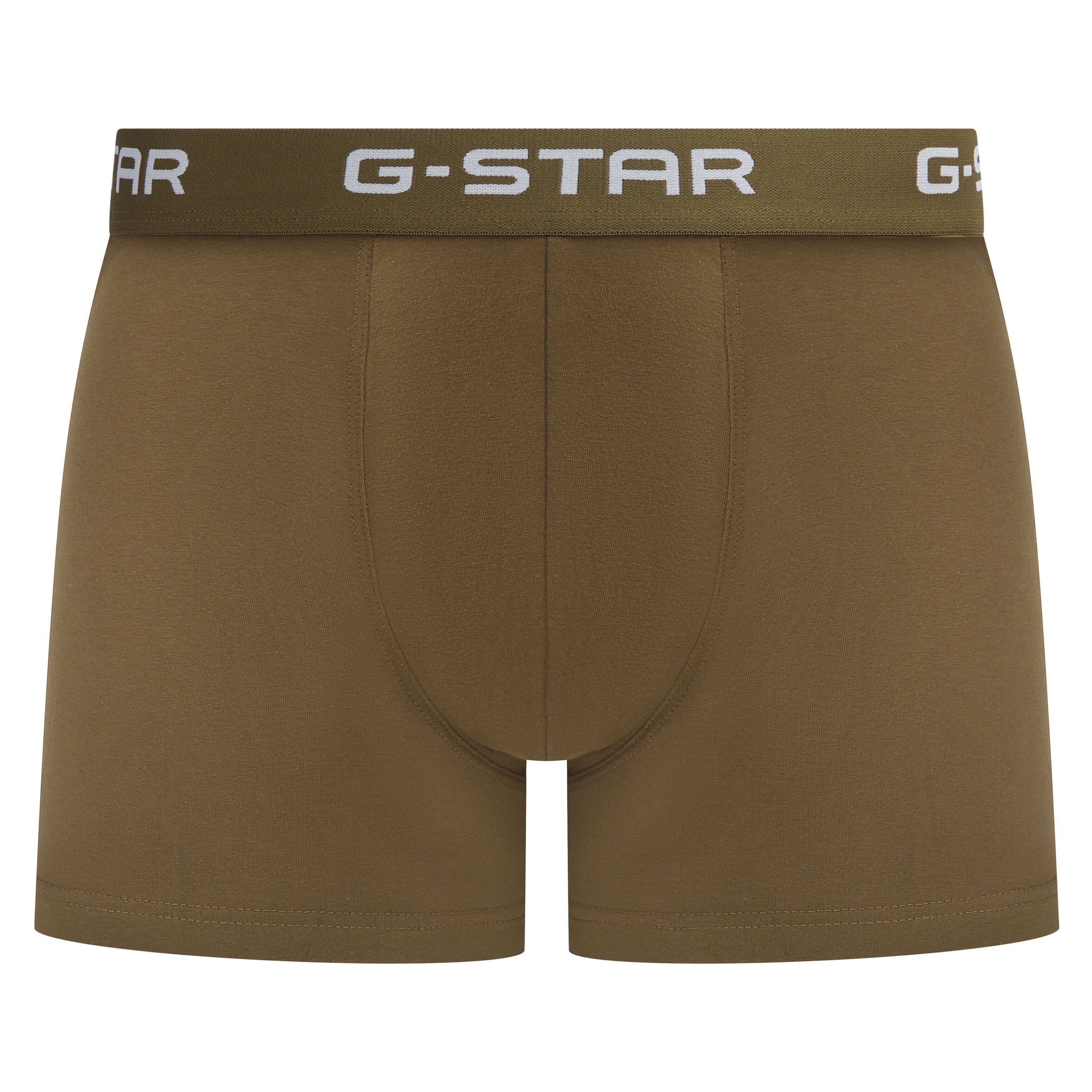 G-Star Men’s 5 Pack Cotton Stretch Trunks – Multi, Comfort Fit